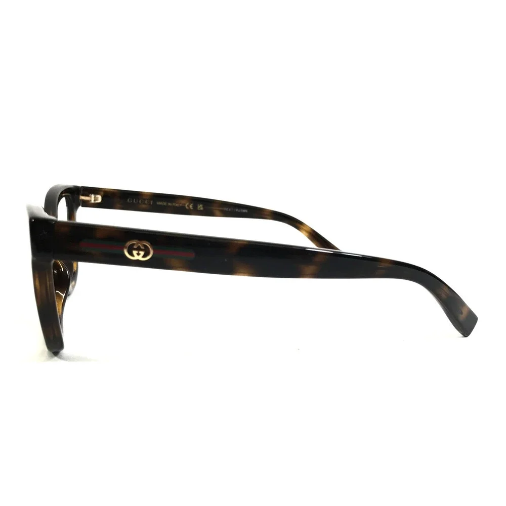 Gucci Eyeglasses Frames GG1983O 002 Tortoise Brown Cat Eye Full Rim 52-17-140 - Picture 7 of 13